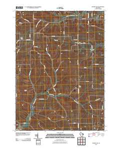 Monroe NW 2010 topographic map thumbnail