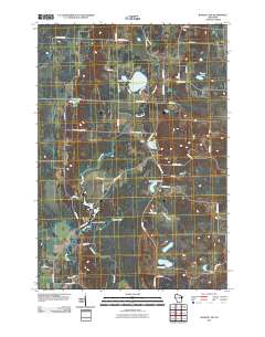 Rosholt NW 2010 topographic map thumbnail