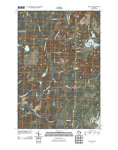 Priest Lake 2010 topographic map thumbnail