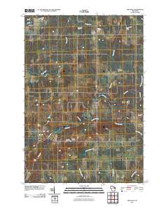 Pine Dells 2010 topographic map thumbnail