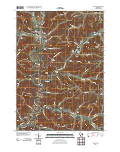 Ontario 2010 topographic map thumbnail