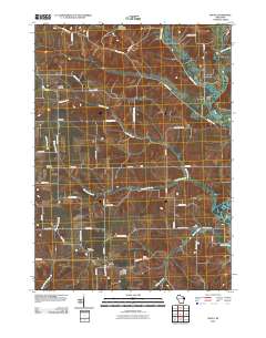 Wiota 2010 topographic map thumbnail