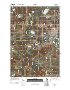 Spooner 2010 topographic map thumbnail