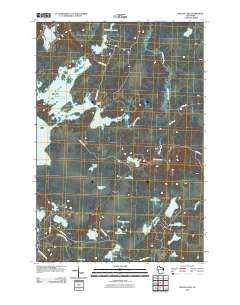 Wilson Lake 2010 topographic map thumbnail