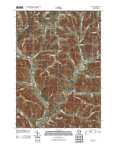 Wilton 2010 topographic map thumbnail