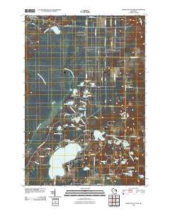 White Potato Lake 2010 topographic map thumbnail