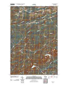 Saxon 2010 topographic map thumbnail