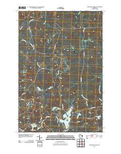 Turntable Creek 2010 topographic map thumbnail