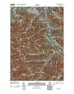 Whitehall 2010 topographic map thumbnail