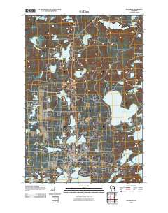 Woodruff 2010 topographic map thumbnail