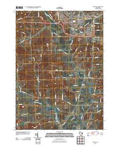 Verona 2010 topographic map thumbnail