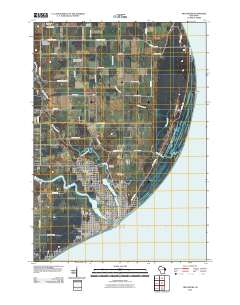 Two Rivers 2010 topographic map thumbnail