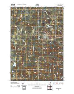 Wittenberg 2010 topographic map thumbnail