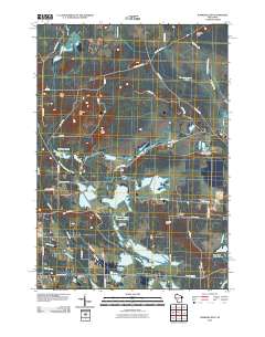 Warrens East 2010 topographic map thumbnail