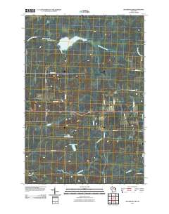 Big Briens Lake 2010 topographic map thumbnail