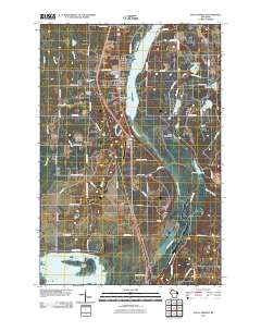Solon Springs 2010 topographic map thumbnail