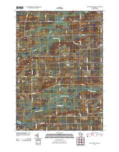 Sand Spring Creek 2010 topographic map thumbnail
