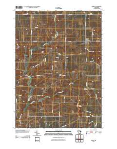 Rewey 2010 topographic map thumbnail