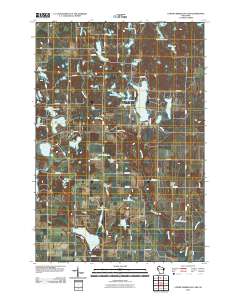 Lower Vermillion Lake 2010 topographic map thumbnail