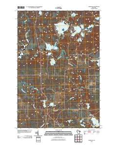 Harshaw 2010 topographic map thumbnail