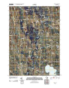 Ixonia 2010 topographic map thumbnail