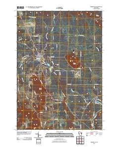 Merrillan 2010 topographic map thumbnail