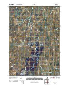 Reeseville 2010 topographic map thumbnail