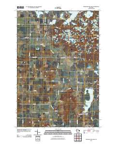 Marsh-Miller Lake 2010 topographic map thumbnail