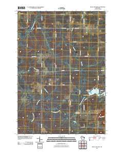 Mead Lake West 2010 topographic map thumbnail