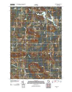 Gresham 2010 topographic map thumbnail