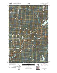 Hay Creek Flowage 2010 topographic map thumbnail