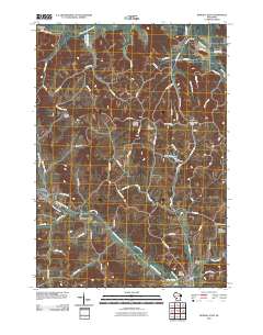 Kendall East 2010 topographic map thumbnail