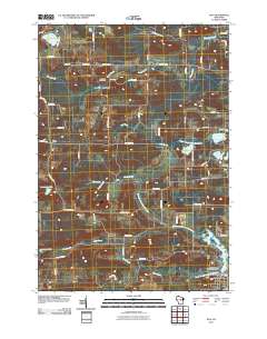 Iola 2010 topographic map thumbnail