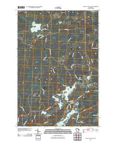Lake of the Falls 2010 topographic map thumbnail
