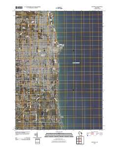 Kenosha 2010 topographic map thumbnail