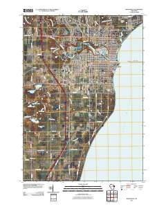 Manitowoc 2010 topographic map thumbnail