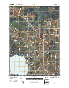 Oshkosh NW 2010 topographic map thumbnail