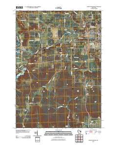 North Freedom 2010 topographic map thumbnail