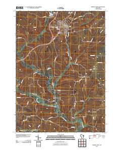 Mineral Point 2010 topographic map thumbnail