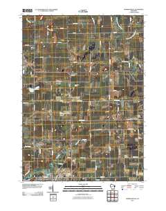 Morrisonville 2010 topographic map thumbnail