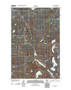Heart Lake 2011 topographic map thumbnail
