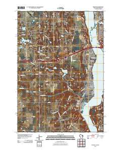 Hudson 2010 topographic map thumbnail