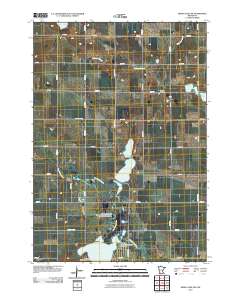 Heron Lake NW 2010 topographic map preview