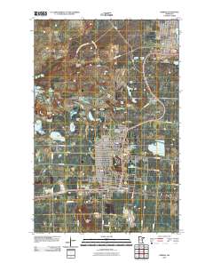Hibbing 2010 topographic map thumbnail