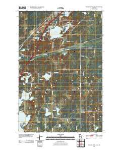 Hanging Horn Lake 2010 topographic map thumbnail