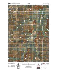 Dennison 2010 topographic map thumbnail
