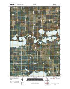 Little Kandiyohi Lake 2010 topographic map thumbnail