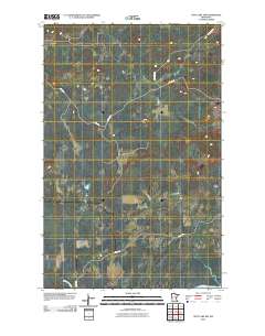 Nett Lake NW 2010 topographic map thumbnail