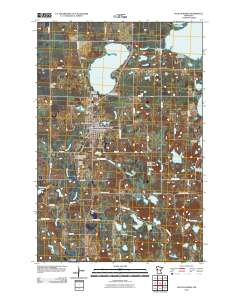 Pelican Rapids 2010 topographic map thumbnail