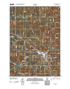 Oronoco 2010 topographic map thumbnail